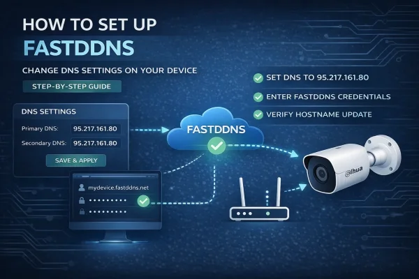 How to Set Up FastDDNS by Changing DNS Settings on Your Device